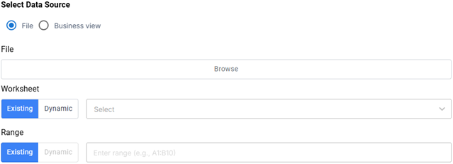 Browse to a File and Define Data Range