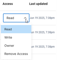 Change User Access