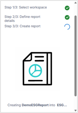 Creating the Report in Workspace