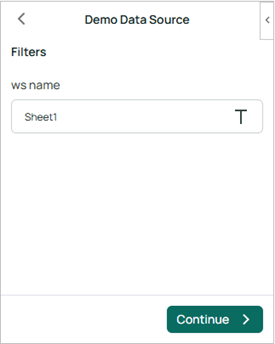 Option for specifying query filter value