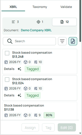 Image showing how to bulk-edit elements