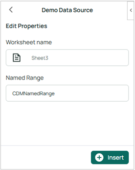 Option for specifying name range of a data query